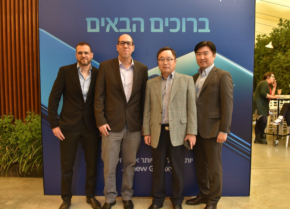 דניאל ריי, קריין קו, גיא היבש ורונן סלם (צילום: אלון גרגו)