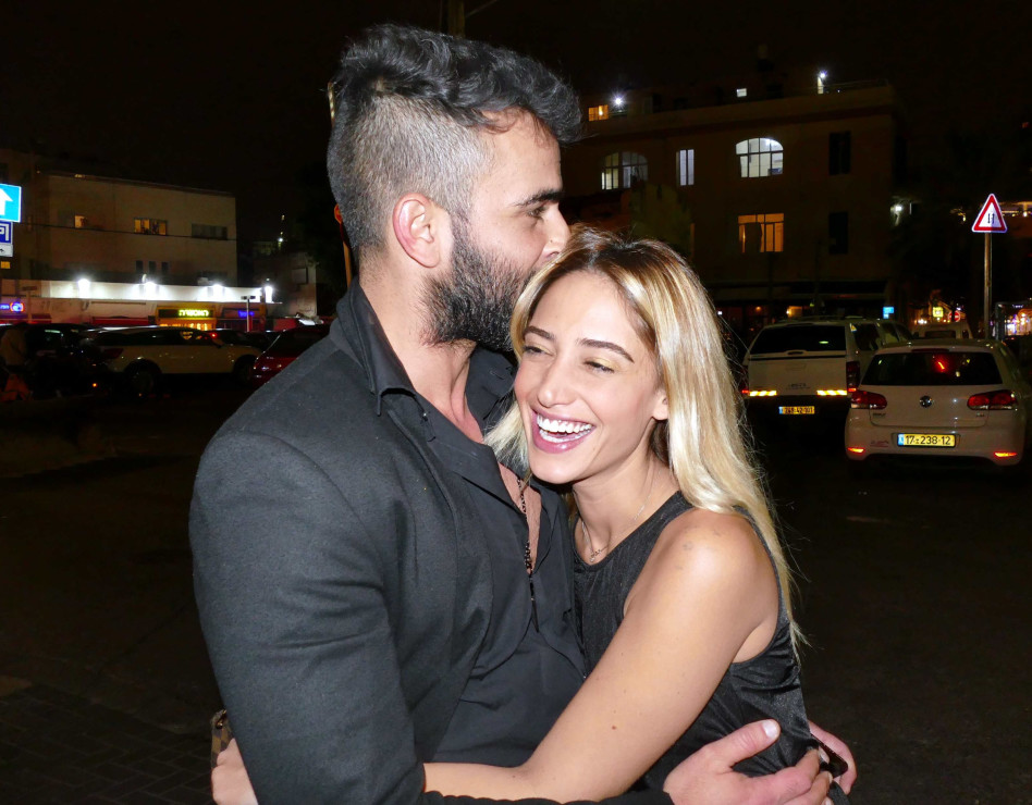 דנית גרינברג ואליאב אוזן (צילום: אמיר מאירי)