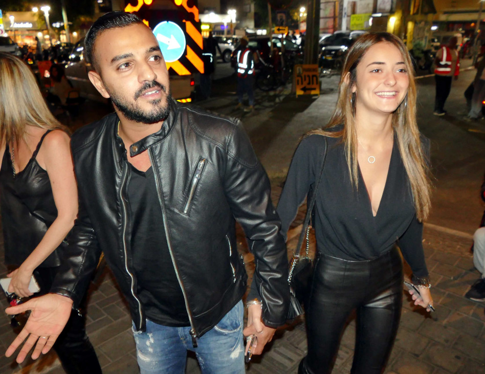 חמודים. איתי לוי והדר חיון (צילומים: אמיר מאירי)