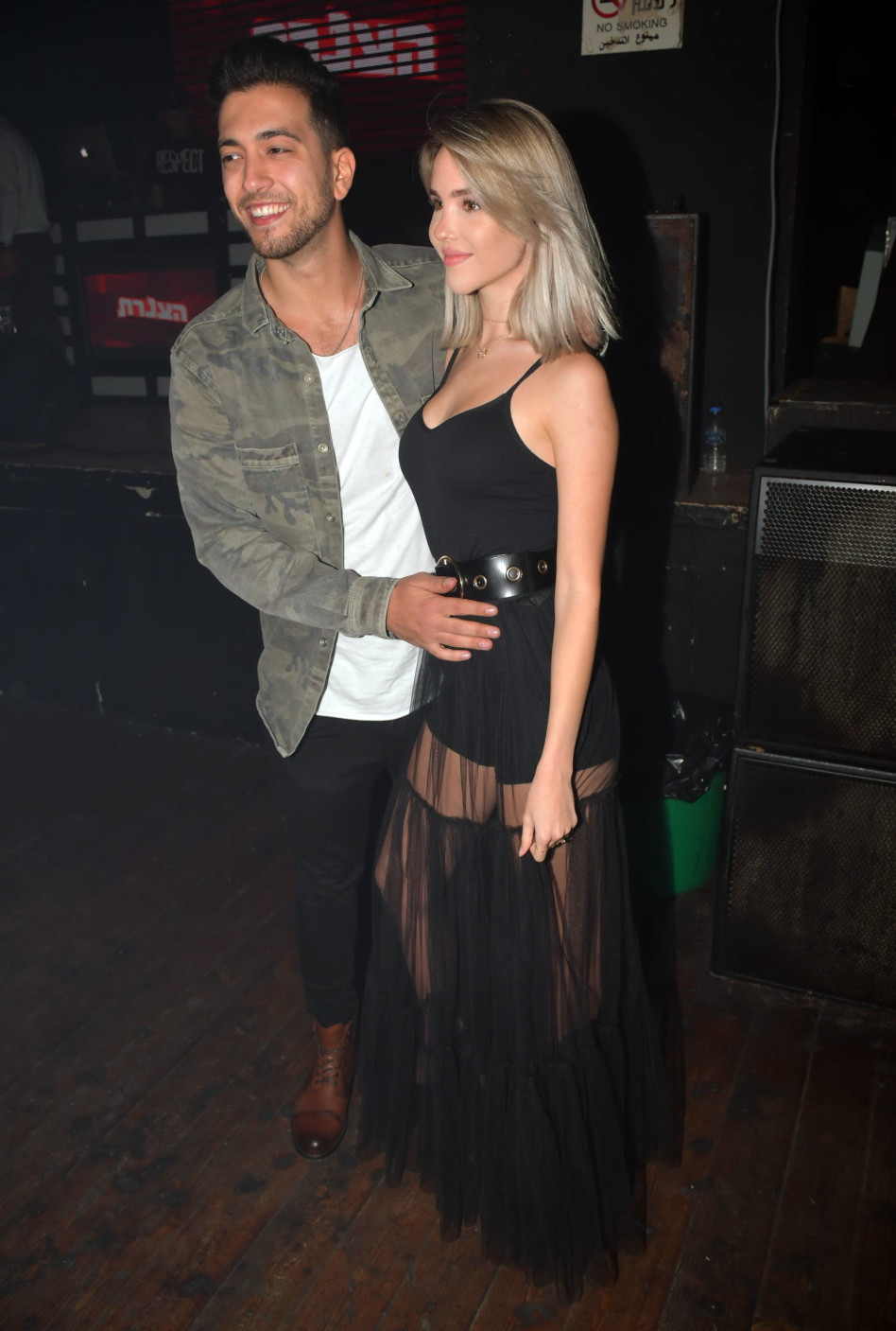 מה יעלה בגורל הקשר? מריה דומרק ורועי קורנבלום (צילום: אביב חופי)