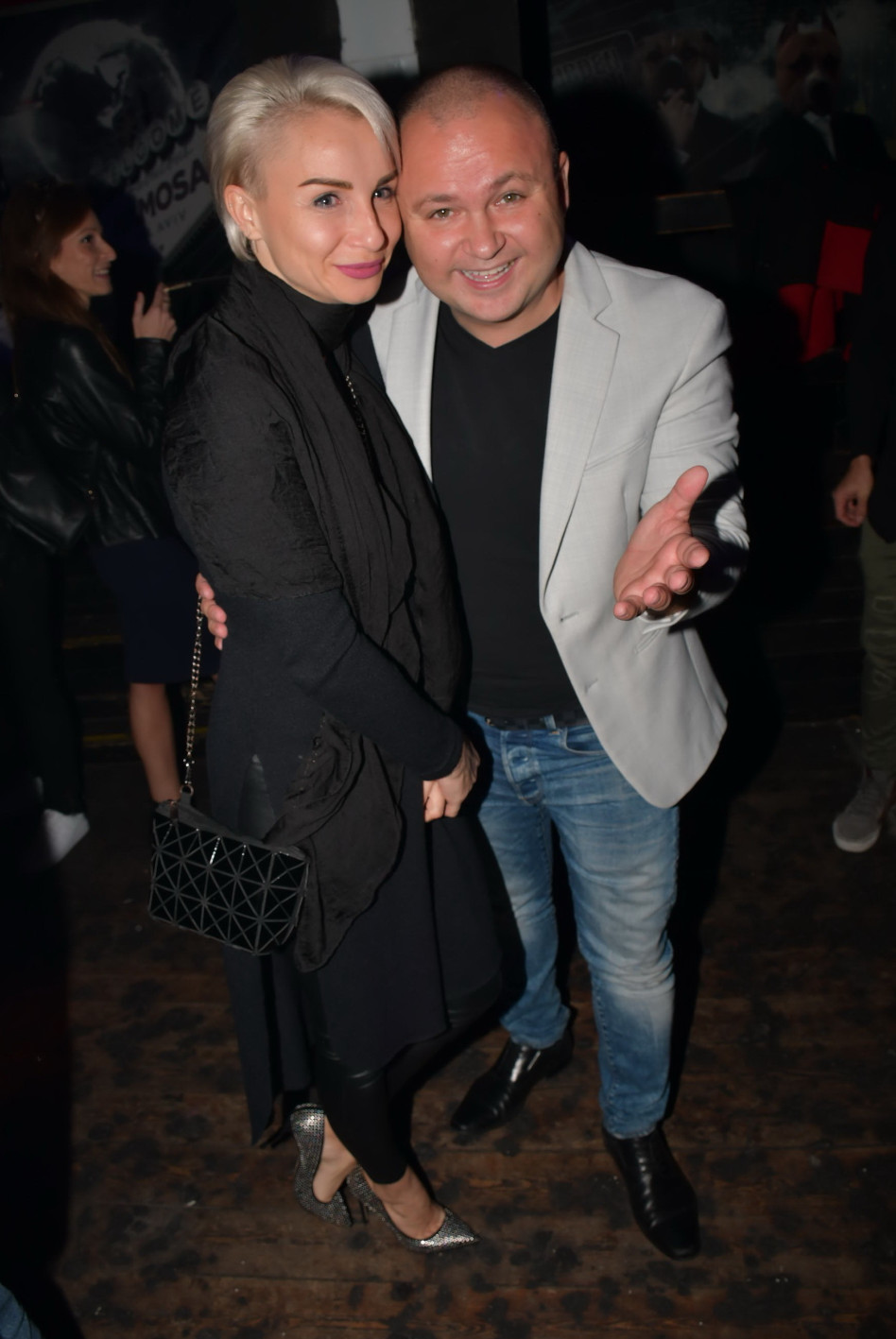 סמיון ובת הזוג (צילום: אביב חופי)