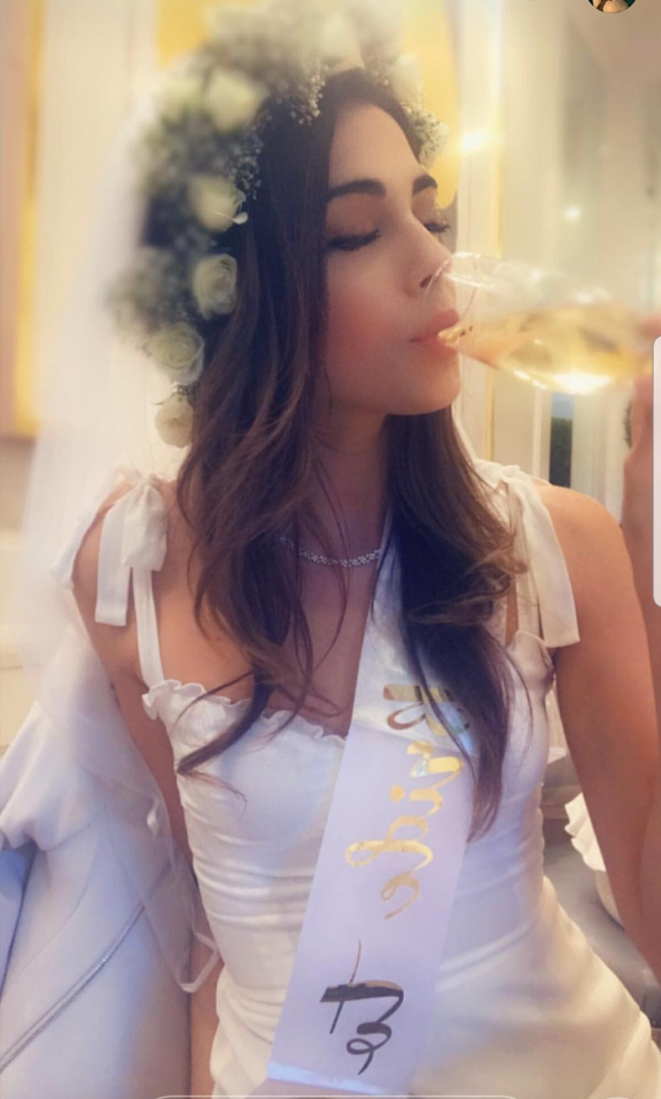 לחייך! דניאלה פיק (צילום: מתוך הסטורי)