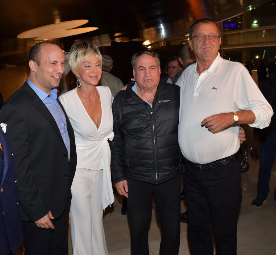 איזי שרצקי, עוזי דיין, עירית אורן-גונדרס ונפתלי בנט (צילומים: אביב חופי)