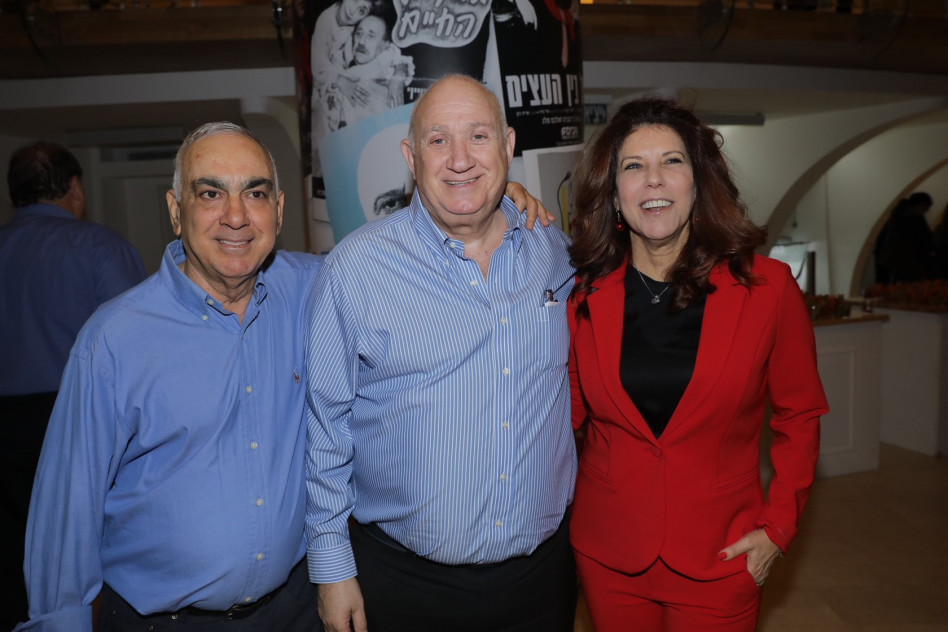 ג'ודי שלום ניר-מוזס, איציק אברכהן וניסים משעל (צילום: רפי דלויה)