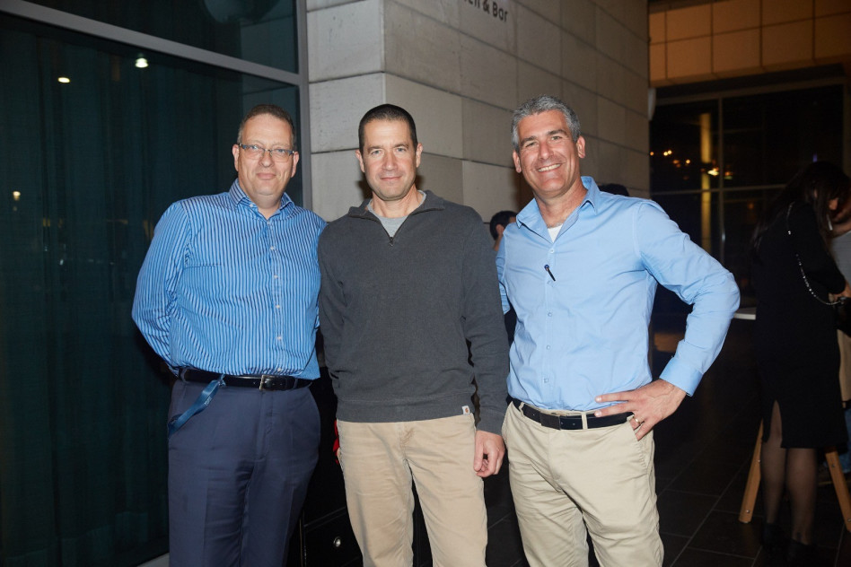 נדב ארנס, ערן גולדווסר וגלעד הלוי (צילום: שוקה כהן)