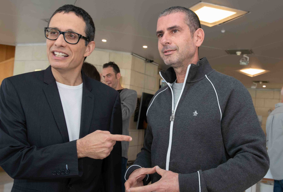 ארז טל ואייל קיציס. צילום: יוסי אלוני