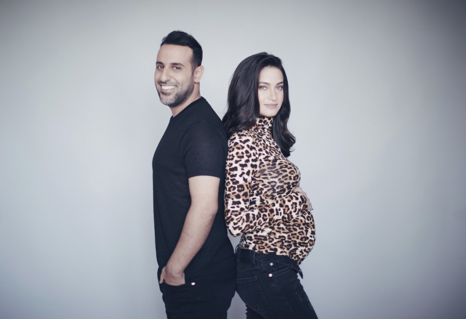 נמסנו. דודו אהרון ונטלי לוי (צילום: נועה איזנשטט)