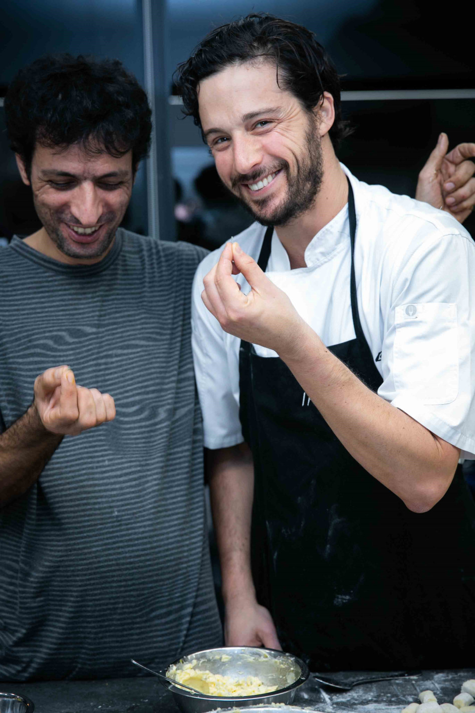 אודי ברקן וערן זינו (צילום: אלישע גדז')