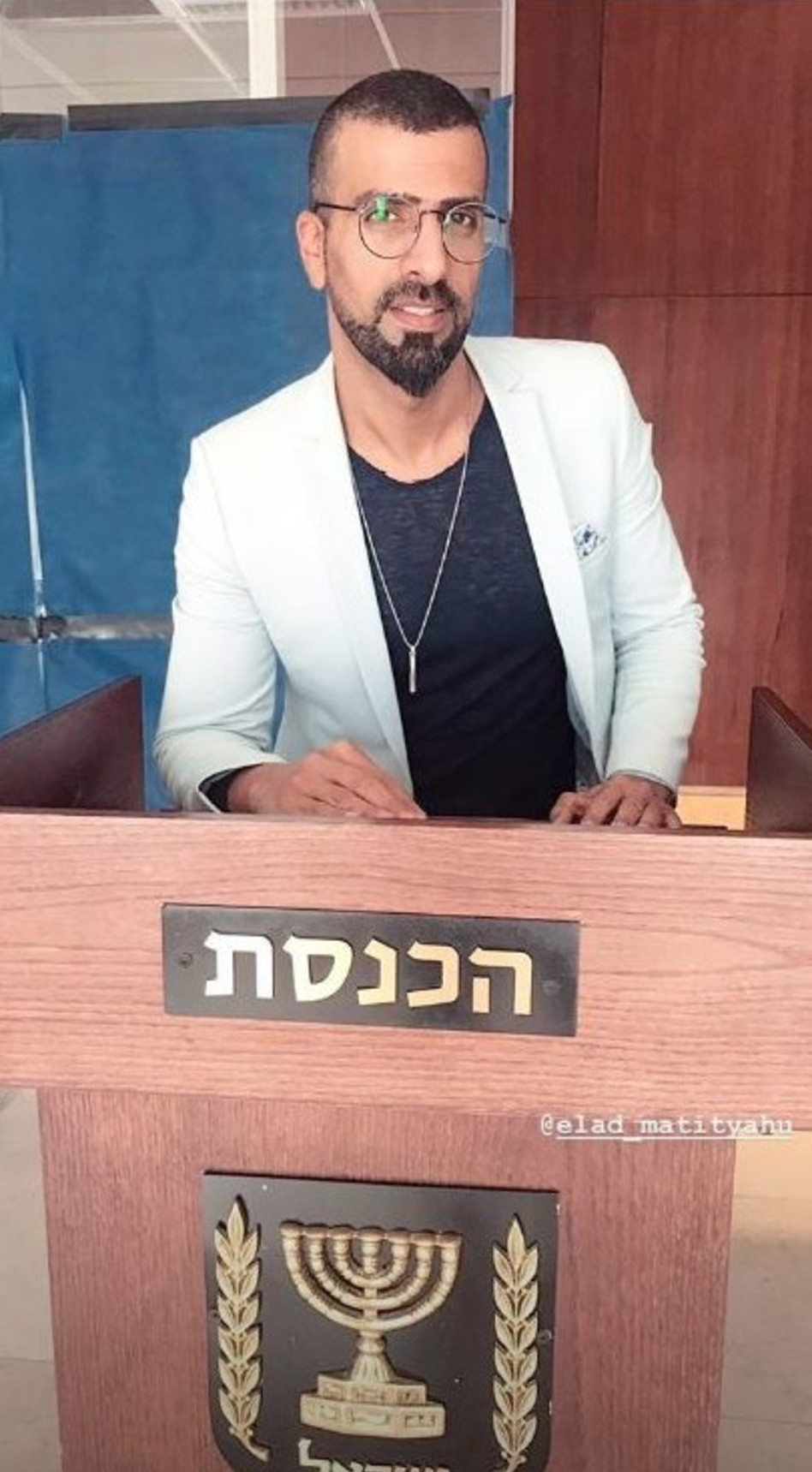 רגב הוד מתכונן לבחירות שלישיות (צילום: אינסטגרם)