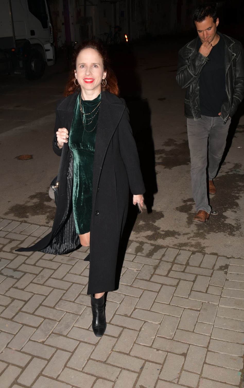 למרות שניסה לברוח, עדיין נתפס בפריים. סתיו שפיר ושאולי שטרית (צילומים: אביב חופי)