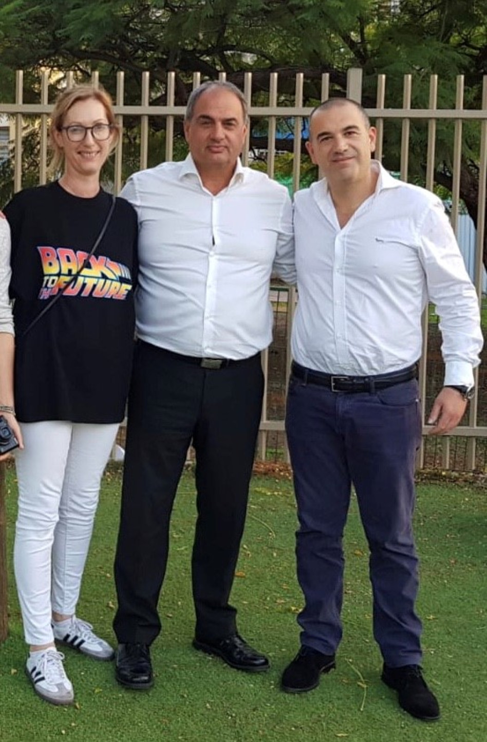 טובי שמלצר, אורי אומיד וטל לירן (צילום: ורד וולפס פאר)