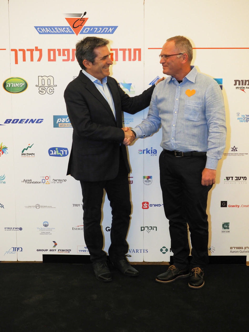 אבנר בלקנאי וניר דגן (צילום: מיכה טסלר)