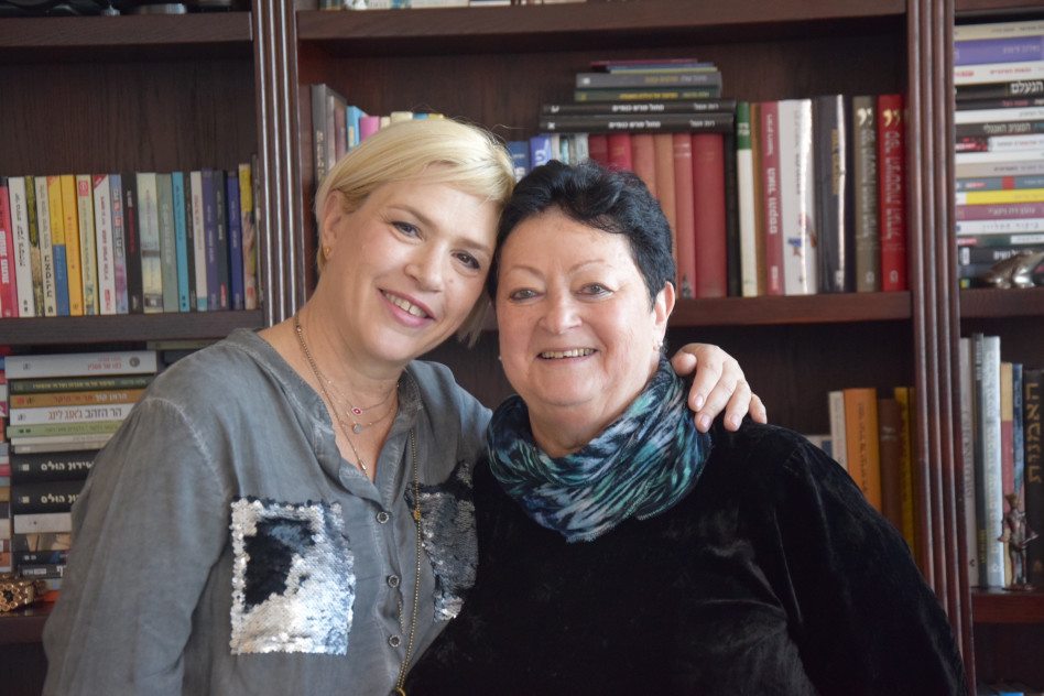 זיוה לוריא ומיכל אקסלרוד (צילום: ענבל וייס)