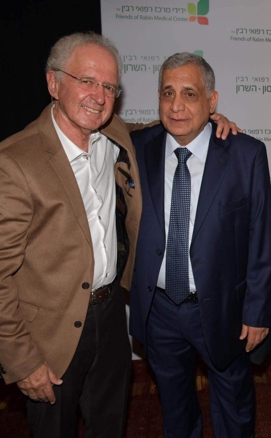 פיני כהן ויהודה רוה (צילום: אביב חופי)