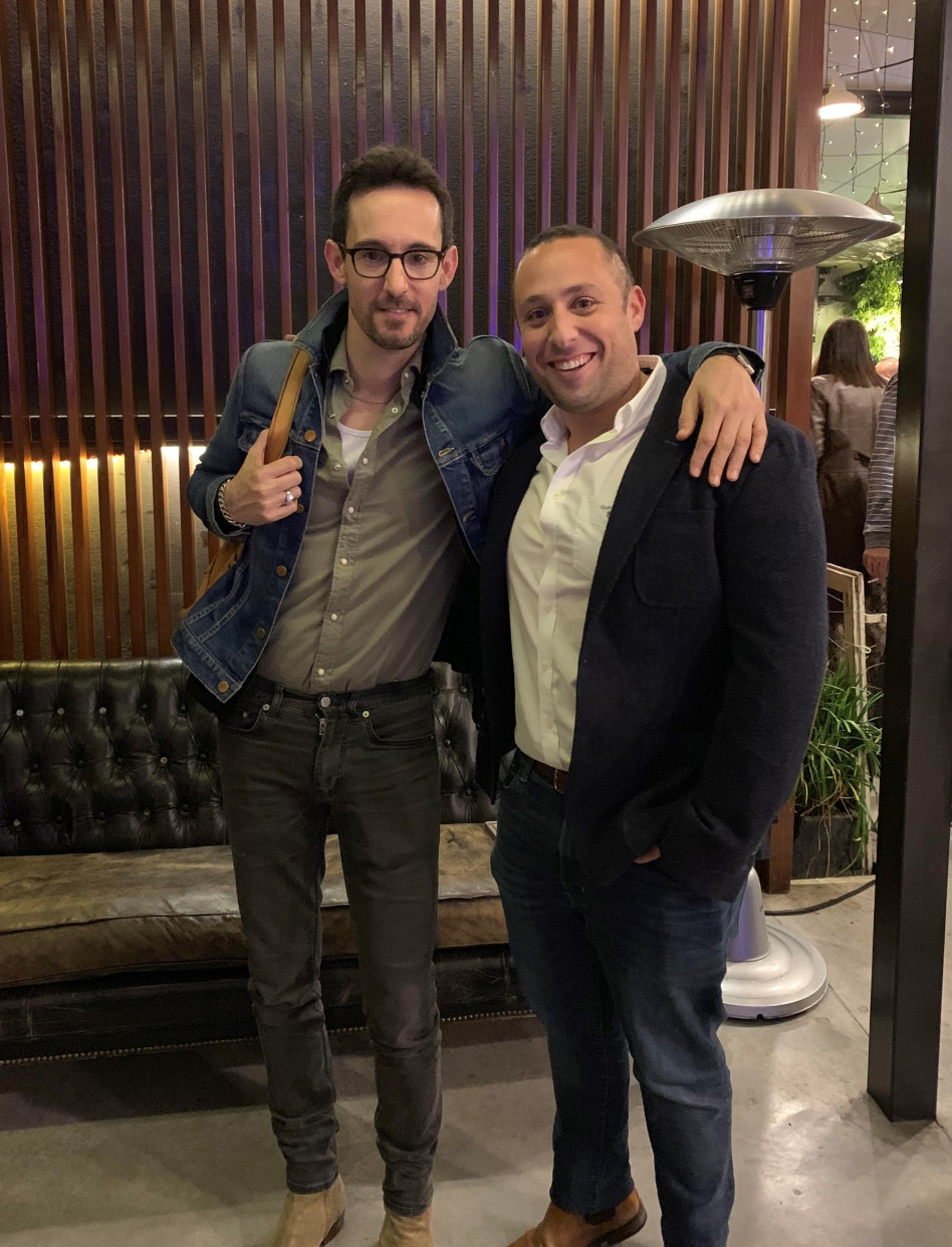 דניאל בלום ועברי לידר (צילום: אייל דוד גרון)