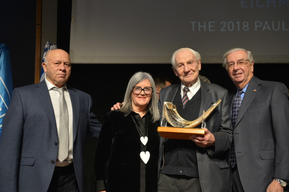 פול מילר, גבריאל בך, פיליס היידמן ושמואל רוזנמן (צילום: יוסי זליגר)