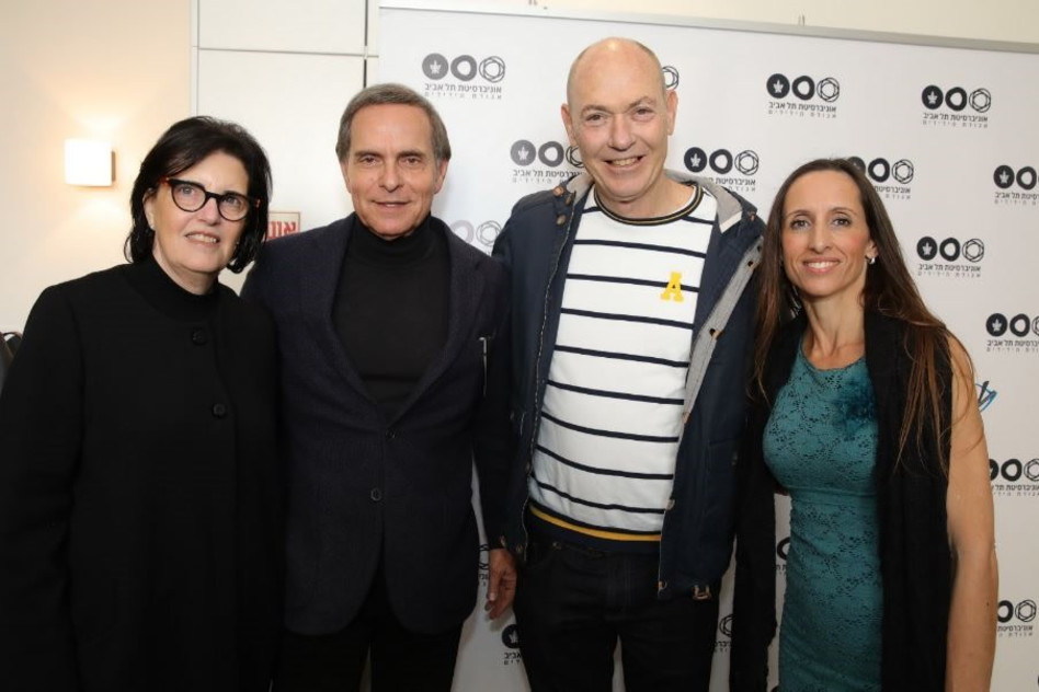 עדי אולמרט, גבי רוטר, אמנון ונאוה דיק (צילום: איציק בירן)