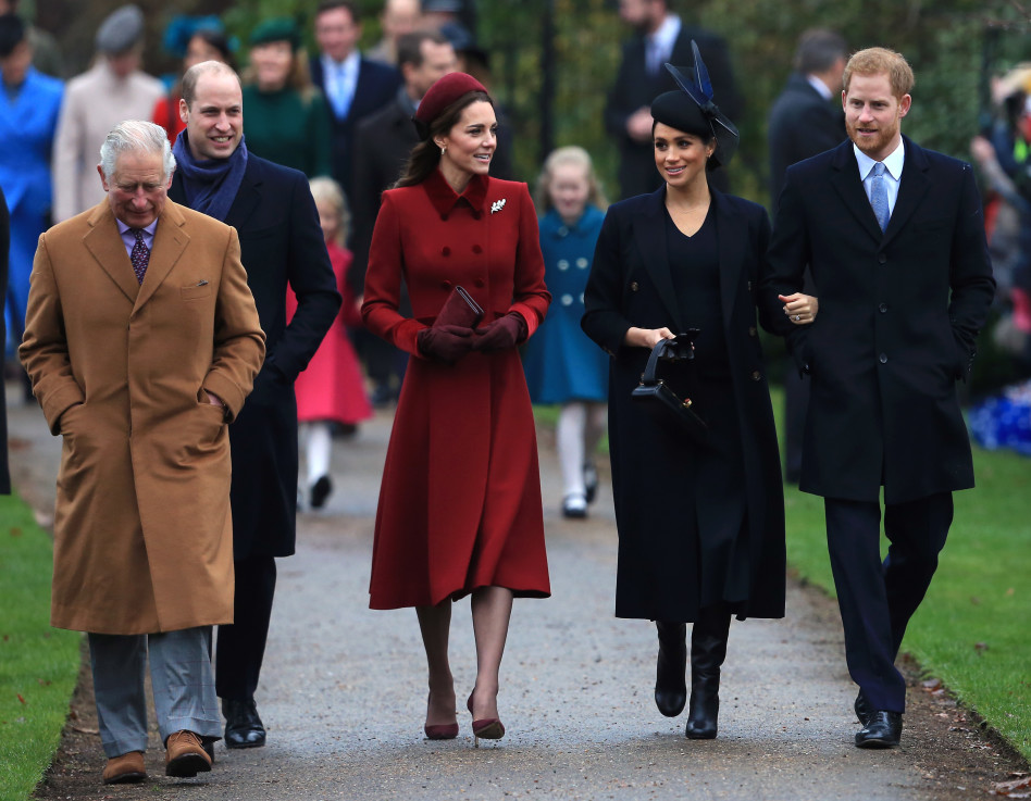   מי אמר סכסוך?הנסיך הארי, מייגן מרקל, קייט מידלטון, הנסיך וויליאם וצ'ארלס (צילומים:L גטי)