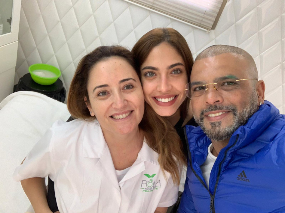 אייל גולן, דניאל גרינברג ופולה בליק (צילום: אינסטגרם)