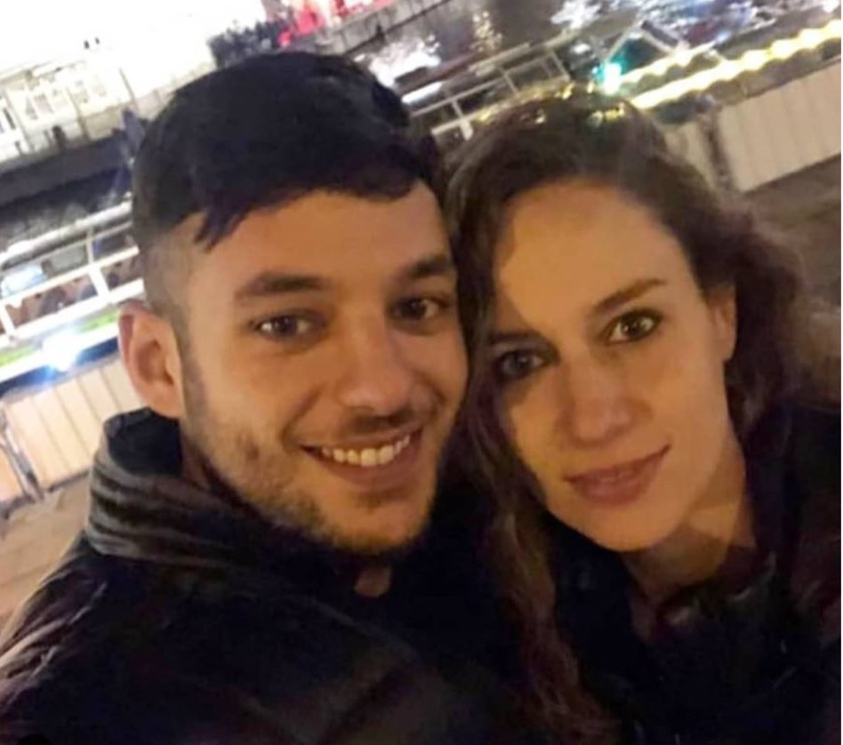 עברה בשבילו צד. ישראל אוגלבו וקארין סנדל (צילום: אינסטגרם)