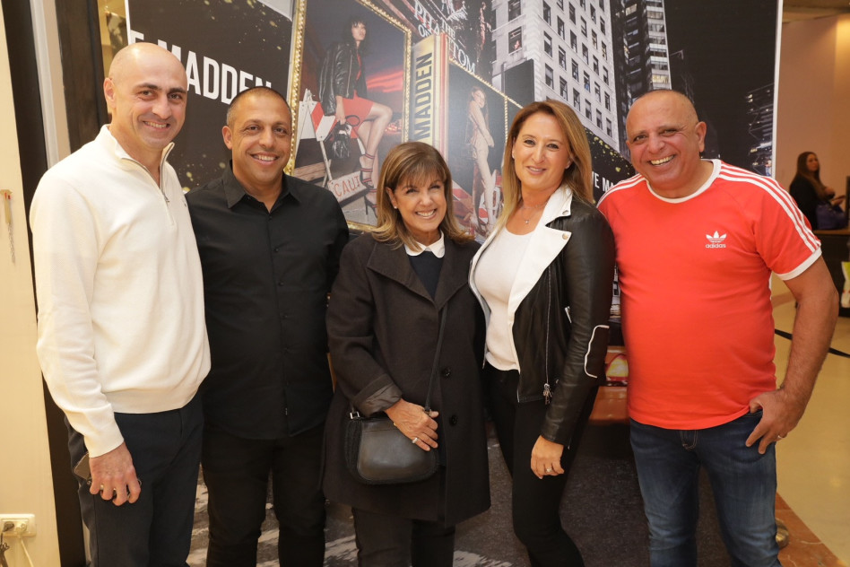 שלום וליאת מוליוב, ליאורה עופר, יעקב פרץ ודוד בן משה (צילום: רפי דלויה)