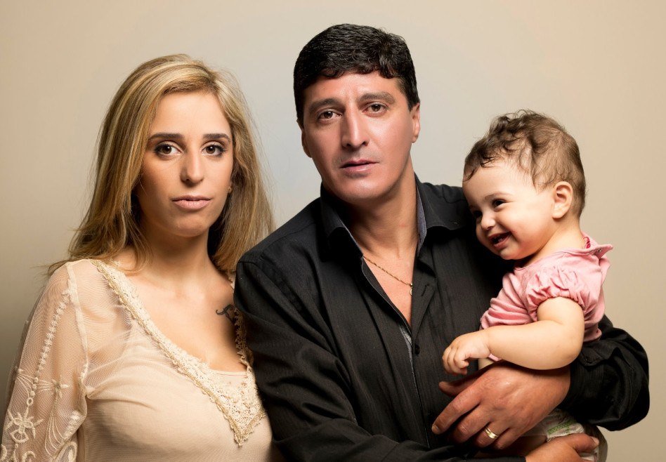 גילי, ורד וזוהר ארגוב (צילום: רמי צילום אירועים)