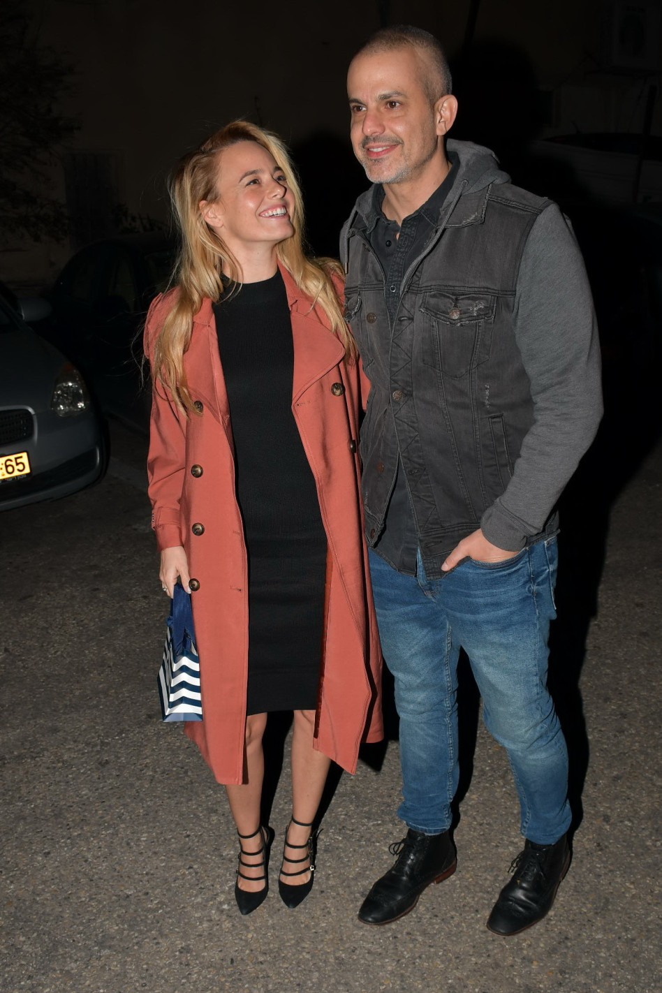 ניצלו את ההזדמנות לדייט. יעל בר זוהר וקובי מחט