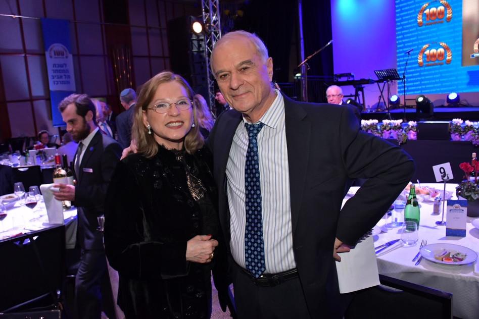 אוריאל ויהודית לין  (צילום: אביב חופי)