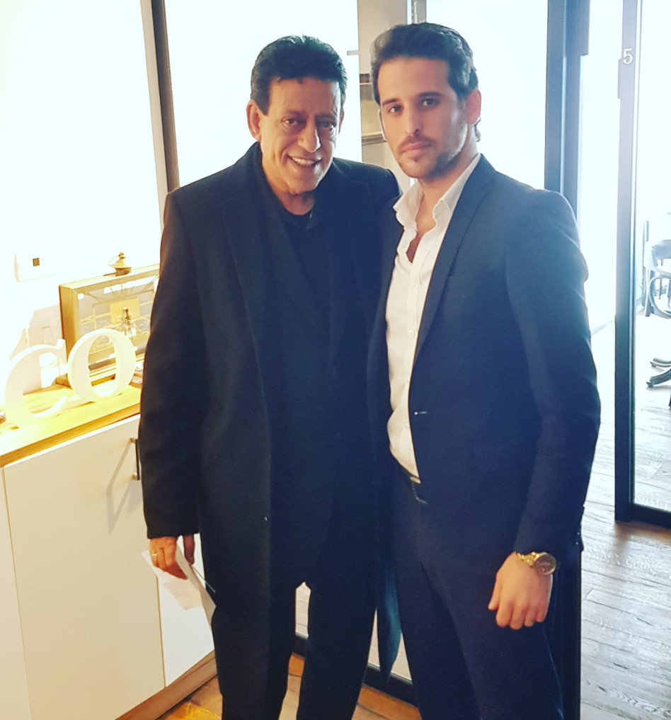 עם עו"ד בן מעוז (צילום: משה בנסון)