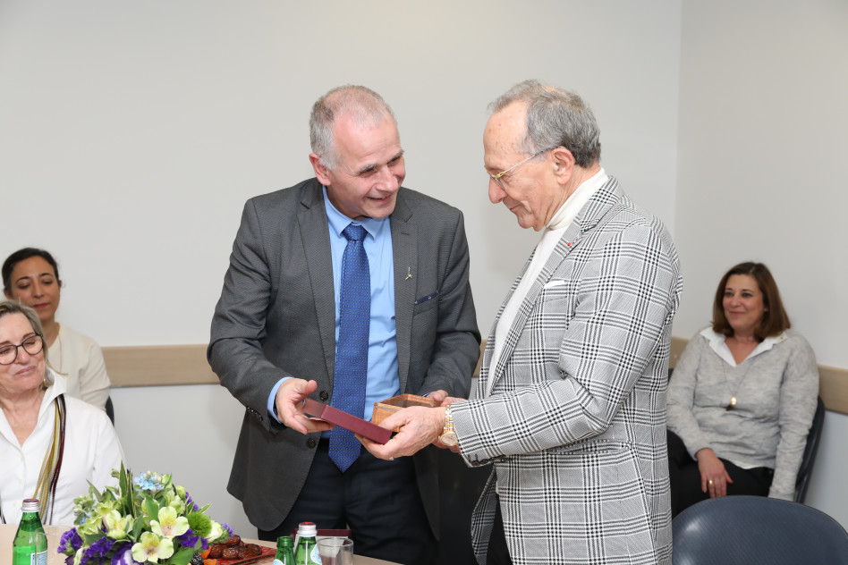 סמי סגול ואשר כהן (צילום: חזי חוז'סטה)