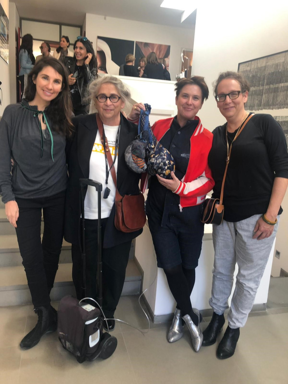 ענת ריבלין רחלי שרפשטיין, נחמה ריבלין וקרן בר גיל