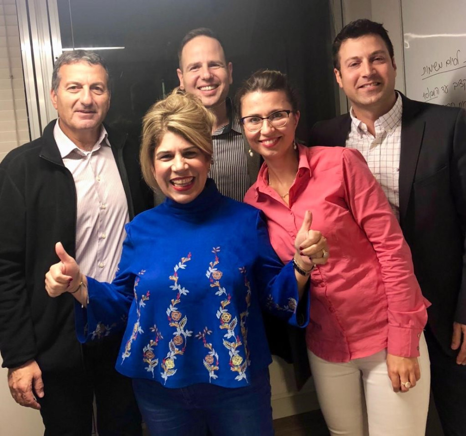  רועי פולניקוויאט, אירה יגורוב, דוד בן טולילה, אורנה פסח ואפי עידן (צילום: יחצ FIDF)