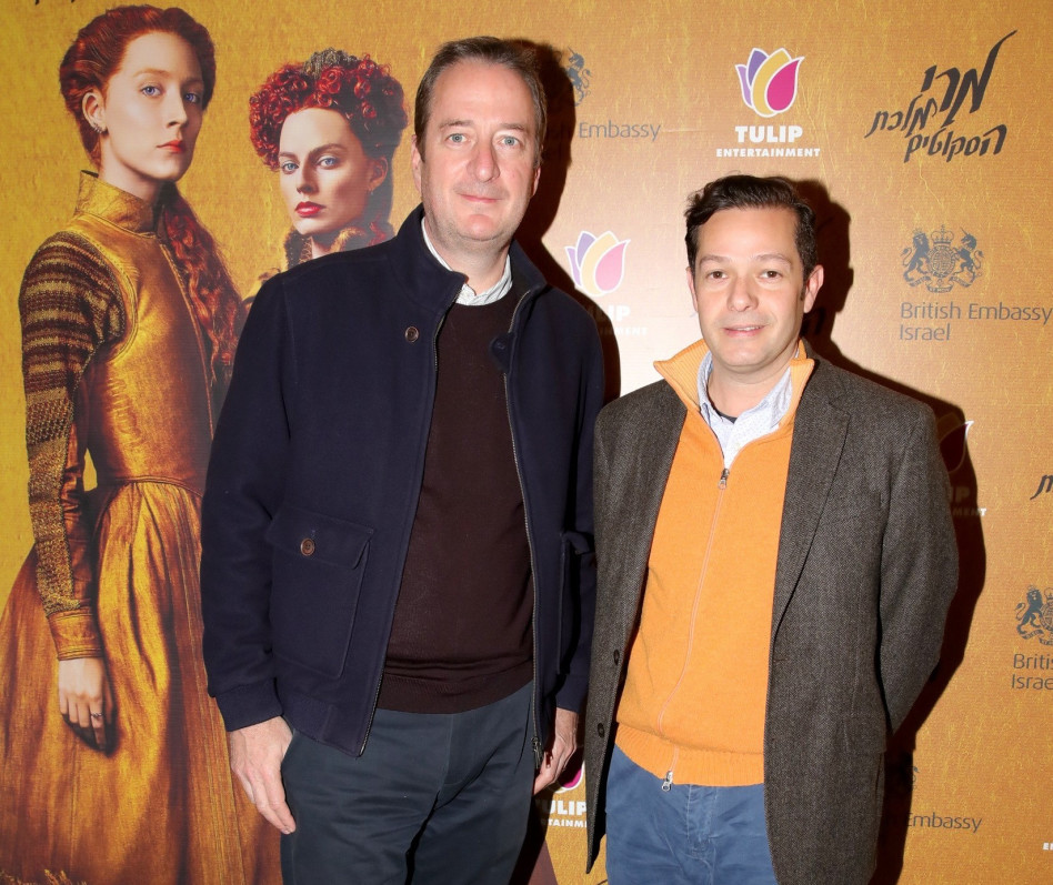 אלדו הנריקז ודיוויד קוורי (צילום איציק בירן)