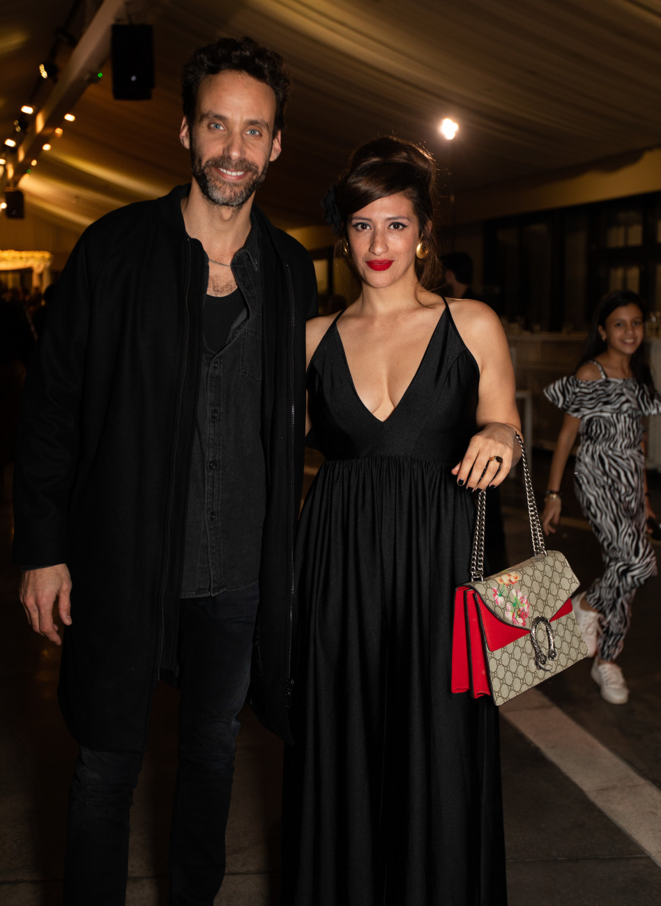 ירון ברובינסקי ובת הזוג