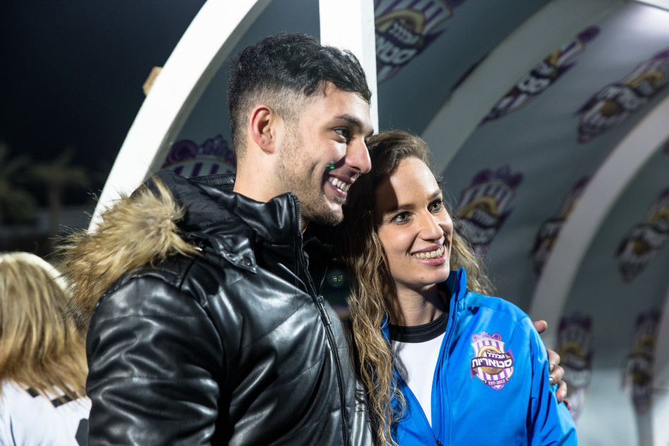 קארין סנדל וישראל אוגלבו (צילום: אוהד קב)