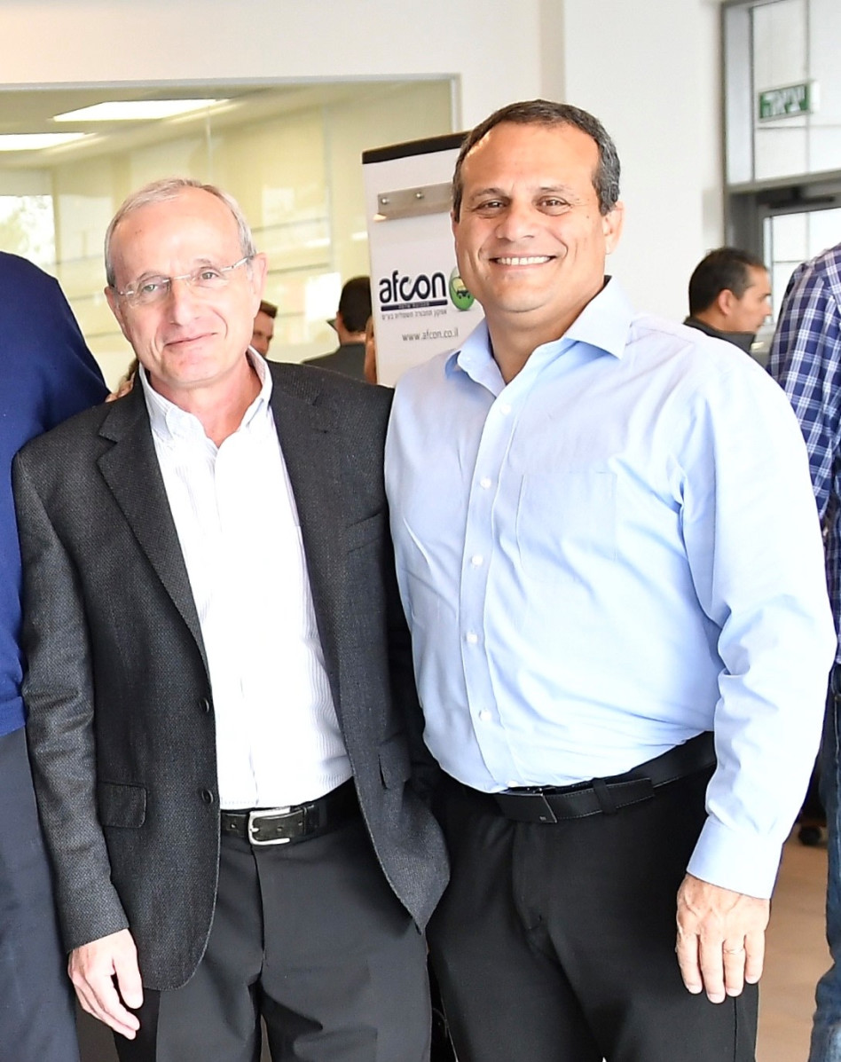 ירון קריסי ודורון ודאי (צילום: שי דהן)