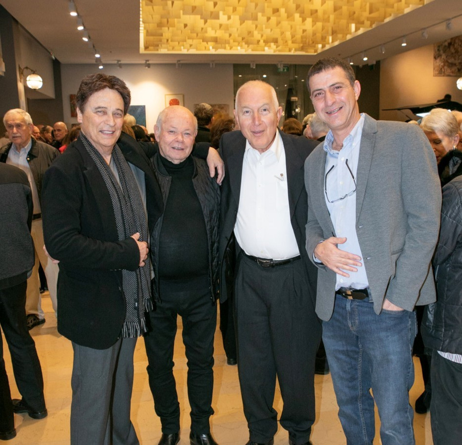 זליג רבינוביץ', דורון כוכבי, גבי לסטי וששי קשת (צילום: עופר חן)