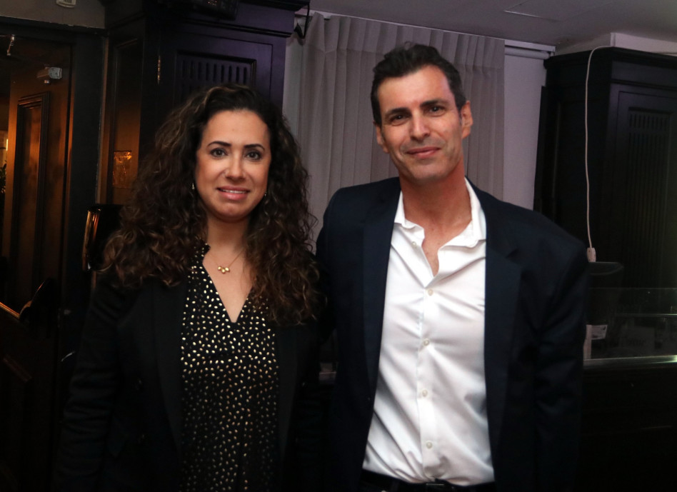 טל גרנות גולדשטיין ויורם מוקדי (צילום: ליאור שמחי)