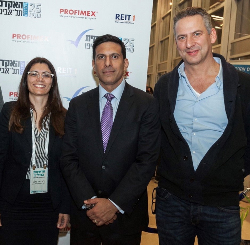 בנג'י זינגר, סם צ'נדן,רחל אזוראל כאליפא  (צילום: ניצן הופנר)