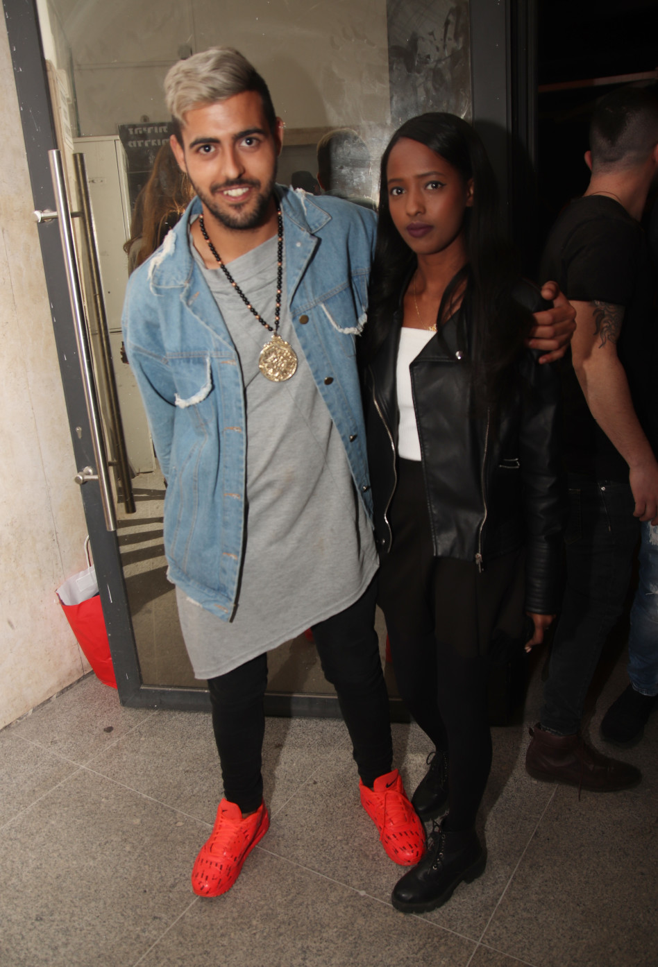 אלעד תבורי ואשתו