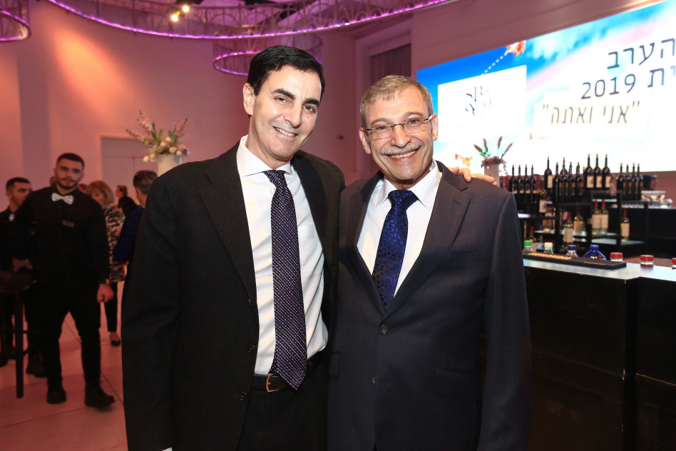 דוד פורטוביץ וחיים הורביץ (צילום פביאן קלדרוף)