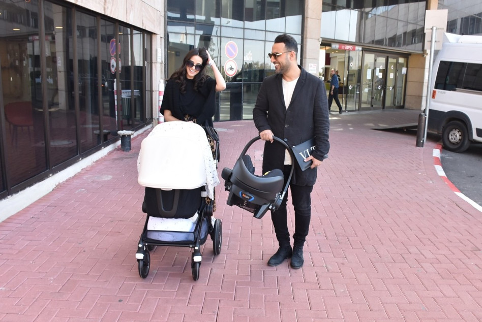 נטלי לוי דודו אהרון (צילום: צ'ינו)