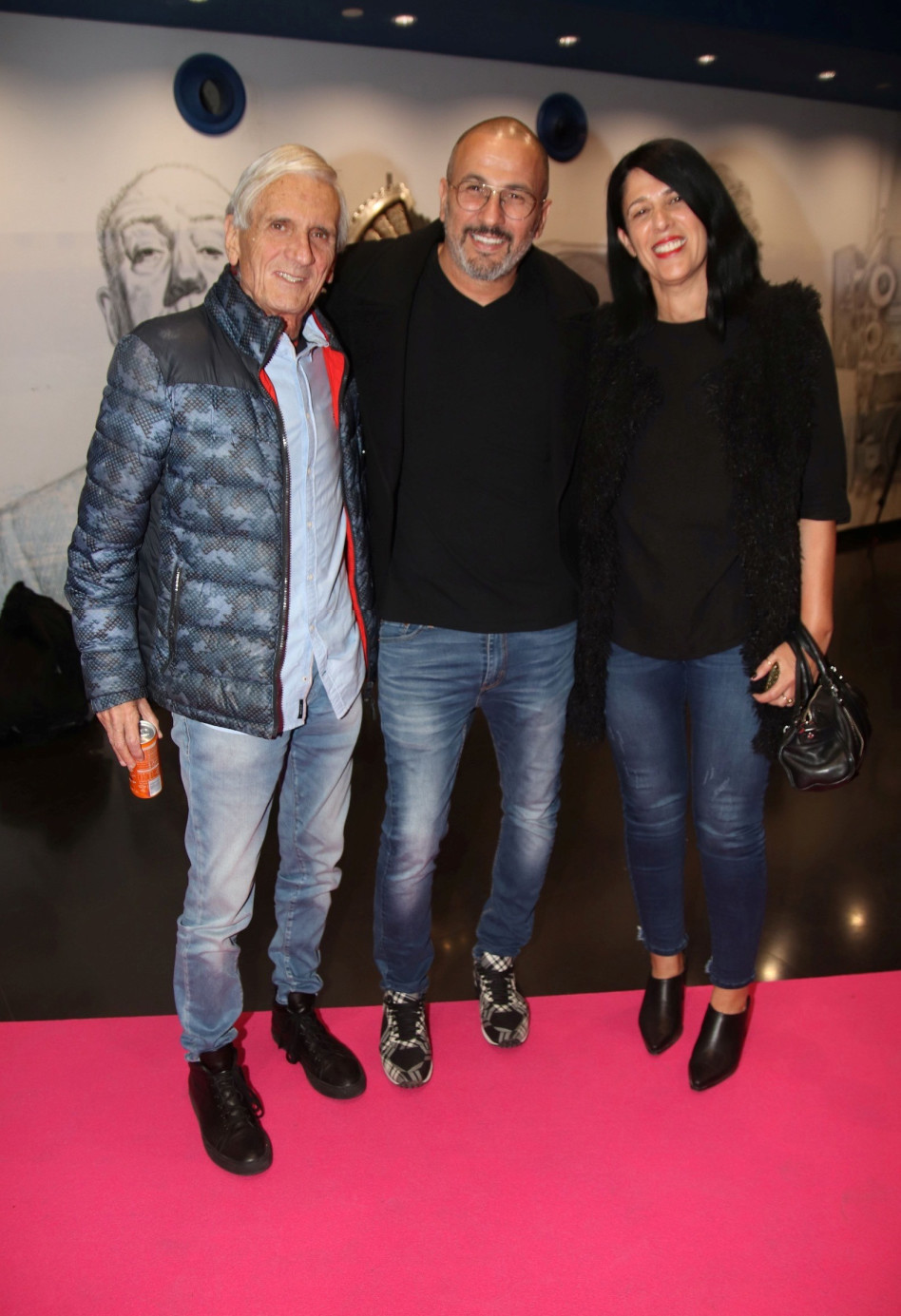 רינת קליין, רוברט בן-שושן וחיים סלוצקי (צילום: אור גפן)