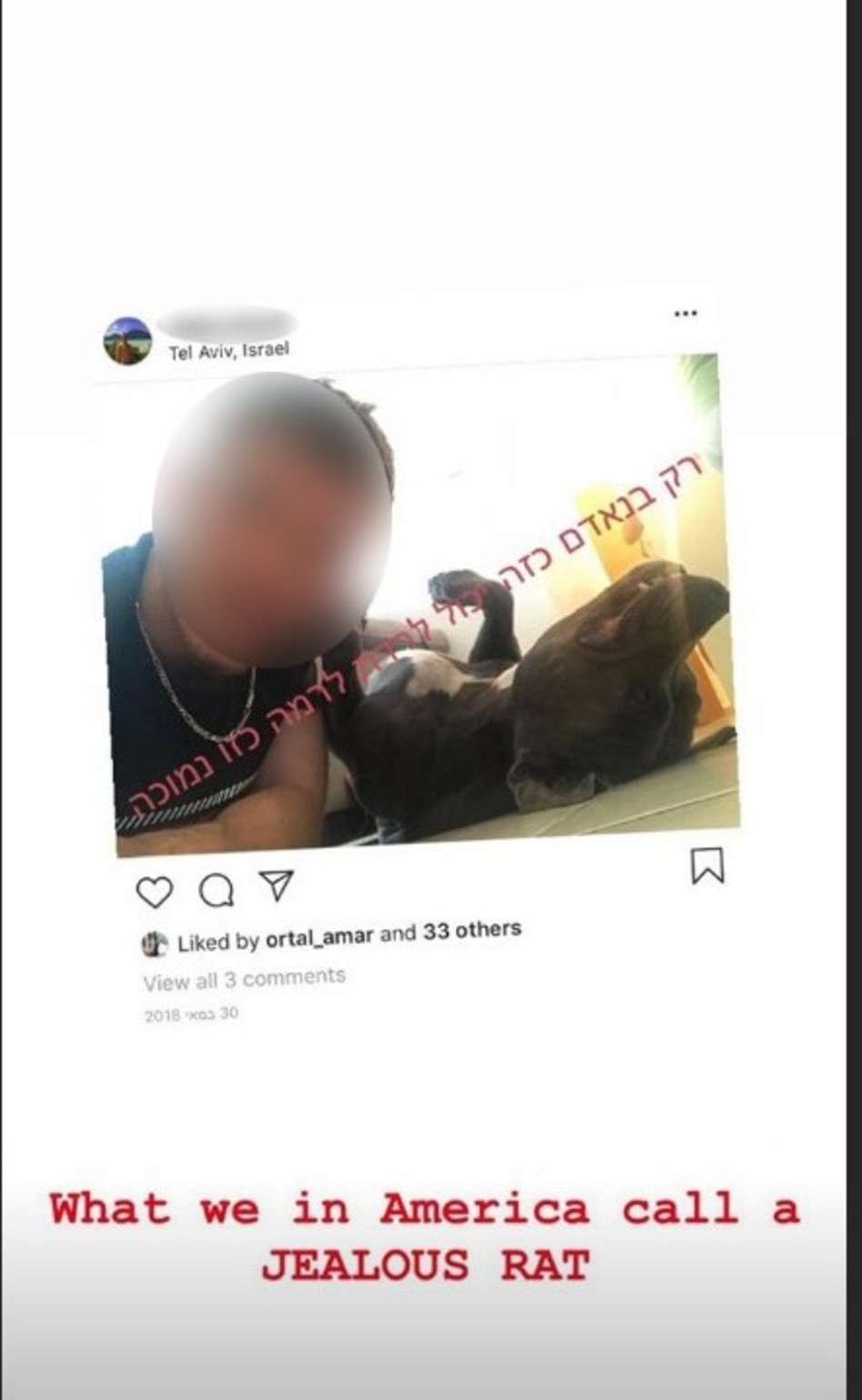 מלשן? (מתוך הסטורי של אלכסנדרה)