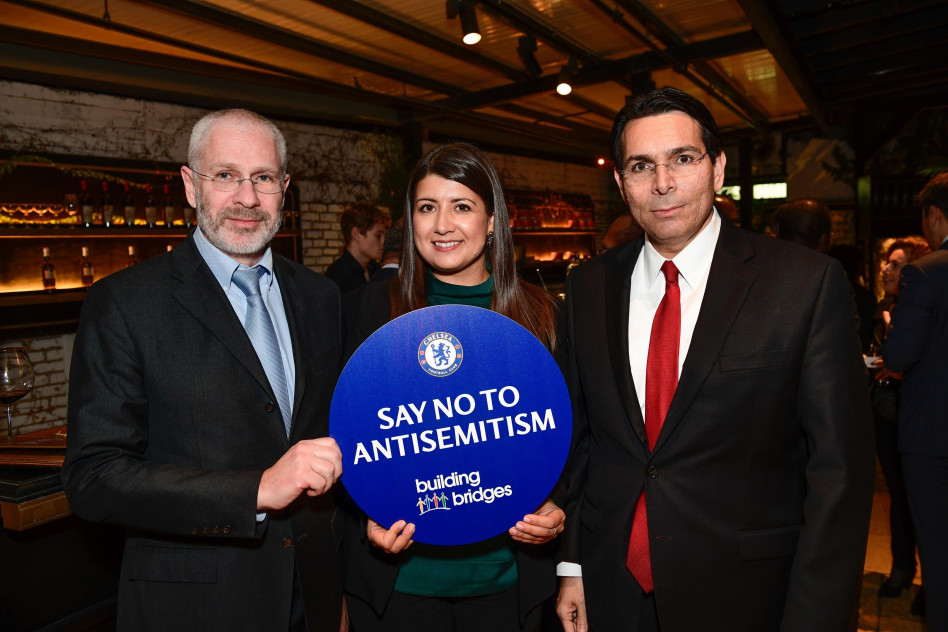 דני דנון, רולה ברנטלין ויוג'ין טננבאום (צילום: שחר עזרן)