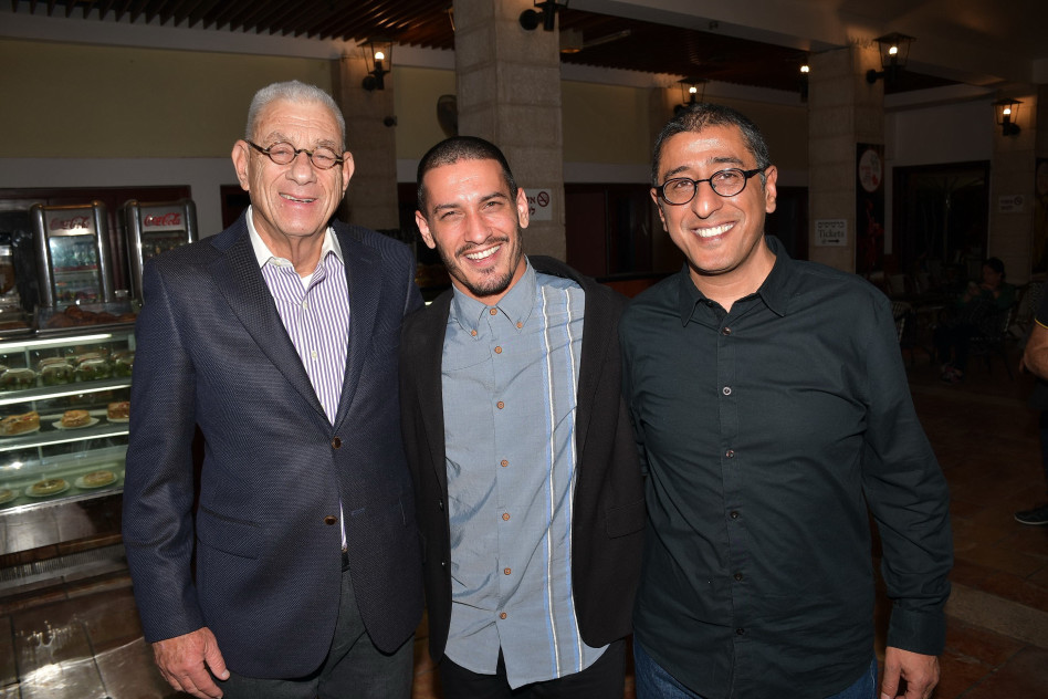 אלדד גרופי, עידן שרעבי ונחום פיינברג (צילום: אביב חופי)