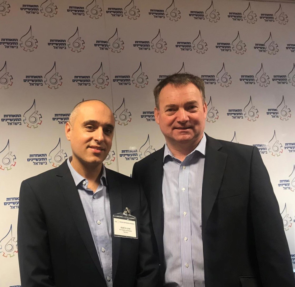 דיוויד בלנשרד ואורן הרמבם (צילום: מיכל תוסיה כהן)