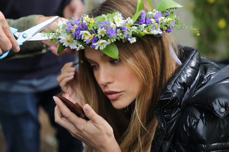 אולי תלווה את הזר לצילומים. אגם רודברג (צילומים: רפי דלויה)