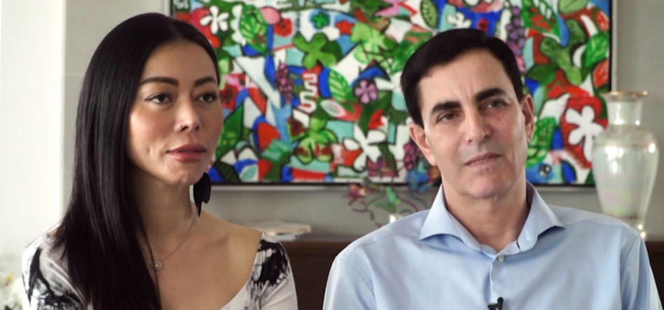 נעמי וחיים הורוביץ (צילום מסך)