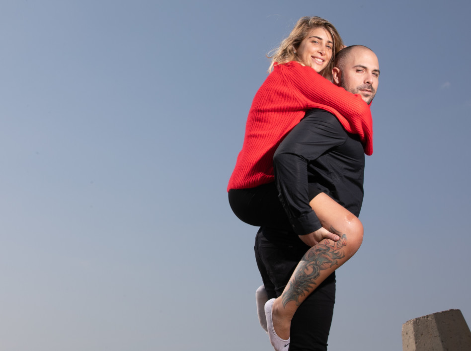 אביחי אוחנה ומעיין אשכנזי (צילומים: יוסי אלוני)